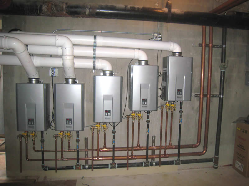 Tankless water heaters